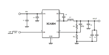XCA204A0K1MRѹDC-DCԴTOREX